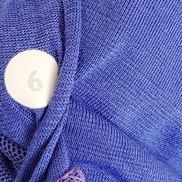 Lululemon Deep V-neck Purple Racerback Tank - Picture 3 of 3